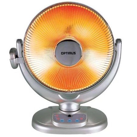 SWIVEL 14 Inch Oscillating Dish Heater with Remote Control SW105968